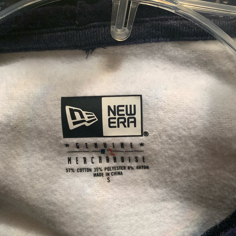 Blue white and gray Yankee Sweatshirt